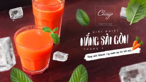 chay garden khuyến mãi welcome drink